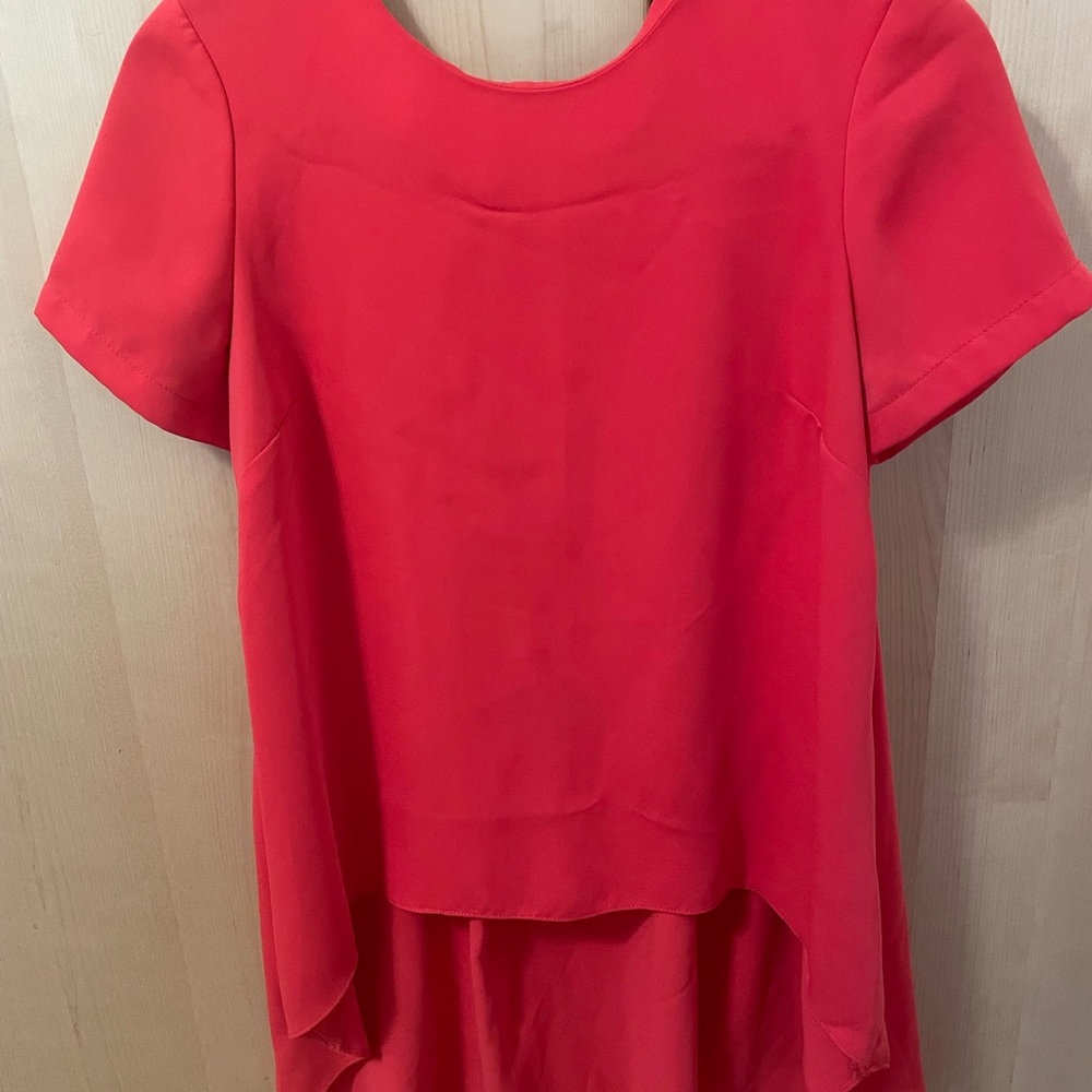 Topshop Red and Purple Dress
